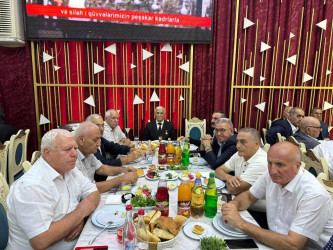 Beyləqanda Anım Günü ilə əlaqədar şəhidlərin xatirəsinə ehsan süfrəsi təşkil olunub