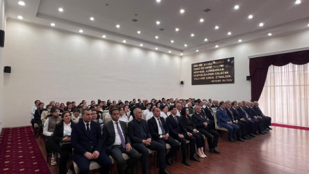 Beyləqanda Zərifə Əliyevanın anadan olmasının 103 illiyinə həsr olunmuş tədbir keçirilib