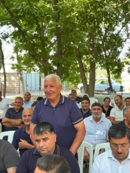 Əhmədli kəndində vətəndaşlarla səyyar qəbul keçirilib
