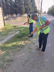 Beyləqanda təmizlik və abadlıq işləri mütəmadi olaraq davam edir.