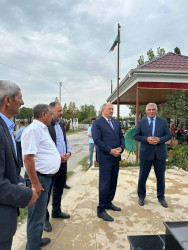 Beyləqanda şəhid baş leytenant Mahir Dadaşzadənin məzarı ziyarət olunub