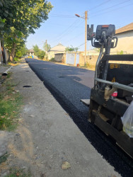 Beyləqanda yol infrastrukturunun yenilənməsi davam etdirilir.