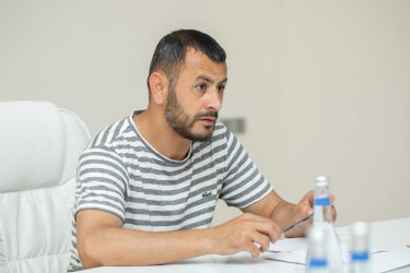 Dövlət Şəhərsalma və Arxitektura Komitəsinin sədri Anar Quliyev Beyləqan şəhərində Beyləqan, Saatlı, Sabirabad, İmişli, Füzuli, Cəbrayıl və Xocavənd rayon sakinləri ilə görüşüb.