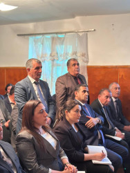 6 may 2025-ci il tarixdə Qəhrəmanlı qəsəbəsində səyyar qəbul keçirilib.