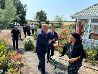 Şəhid Emin Məmmədovun doğum günü ilə əlaqədar məzarı ziyarət olunub.