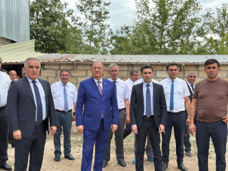 Beyləqanda müasir ət kəsim məntəqəsinin açılışı olub