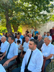 Baharabad qəsəbəsində səyyar qəbul-görüş keçirilib