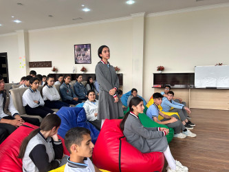 "Sosial şəbəkələrdə mən" adlı tədbir keçirildi.