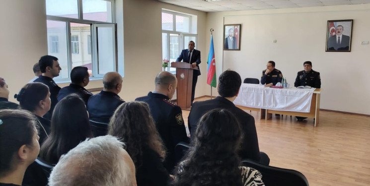 Beyləqanda məktəblilərlə narkomaniya, erkən nikahlar və dini radikalizm mövzusunda maarifləndirici tədbirlər keçirilib