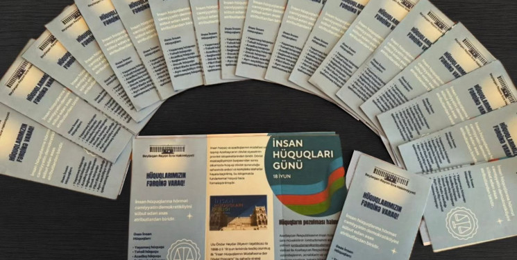 İnsan Hüquqları Aylığı çərçivəsində maarifləndirmə işi aparılıb