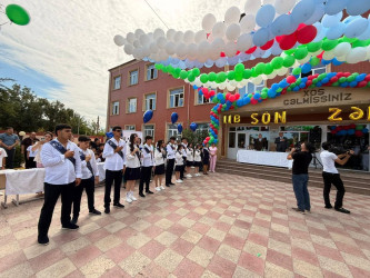 Beyləqan məktəblərində “Son zəng” sədaları səsləndi