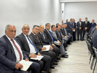 Beyləqanda “Ümummilli Lider Heydər Əliyev müstəqil Azərbaycan Konstitusiyasının müəllifidir” mövzusunda tədbir keçirilib.