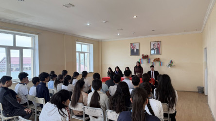 “Şəhərsalma və Memarlıq İli” çərçivəsində maarifləndirici tədbir keçirilib