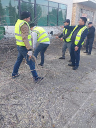 Beyləqanda rayonunda abadlıq işləri davam etdirilir.