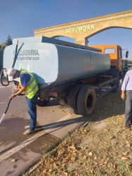 Beyləqan rayonu ərazisində abadlıq, təmizlik və yaşıllaşdırma işləri planlı şəkildə davam etdirilir.
