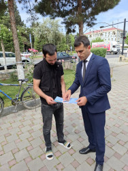 Beyləqanda “İnsan Hüquqları Aylığı” çərçivəsində maarifləndirici kampaniya keçirilib