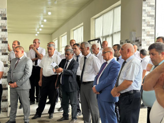 Beyləqanda müasir ət kəsim məntəqəsinin açılışı olub