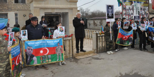 Vətən müharibəsi şəhidi Xudiyev Toğrulun doğum günü qeyd olunub.