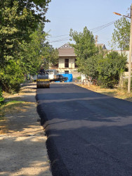 Beyləqanda yol infrastrukturunun yenilənməsi davam etdirilir.