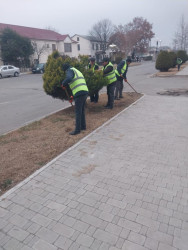 Beyləqanda abad mühit, əhalinin rahatlığının artırılması və sağlam yaşayış şəraitinin formalaşması məqsədilə abadlıq və təmizlik işləri mərhələli şəkildə davam etdirilir.