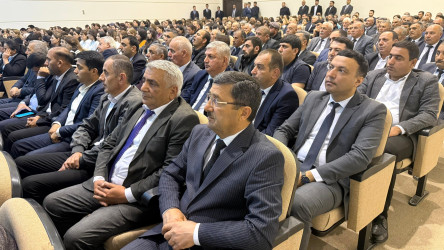 Beyləqanda “Ümummilli Lider Heydər Əliyev müasir müstəqil Azərbaycanın banisidir” adlı möhtəşəm tədbir keçirilib.