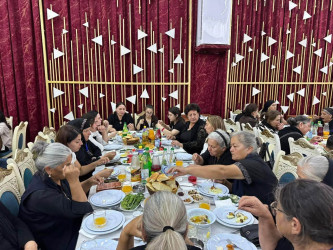 Beyləqanda Anım Günü ilə əlaqədar şəhidlərin xatirəsinə ehsan süfrəsi təşkil olunub