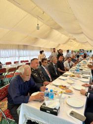 Beyləqan Rayon İcra Hakimiyyətinin başçısı Əziz Əzizov şəhid anasının yas mərasimində iştirak edib