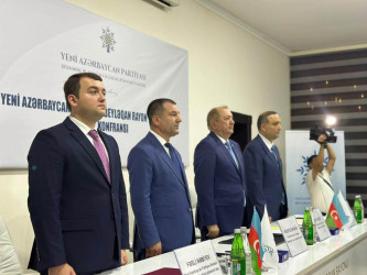 Yeni Azərbaycan Partiyası Beyləqan rayon təşkilatının XII hesabat konfransı keçirilib.