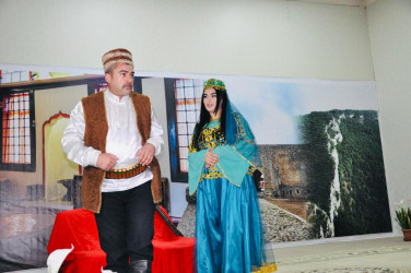 Beyləqanda "Şuşa İli" çərçivəsində “Mahnı dağlarda qaldı" tamaşası təqdim olunub