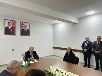 22 aprel 2026-cı il tarixdə Beyləqan Rayon İcra Hakimiyyətinin başçısı Əziz Əzizov vətəndaş qəbulu keçirib.