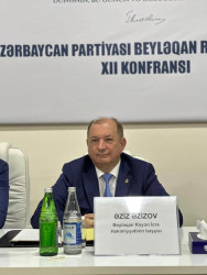 Yeni Azərbaycan Partiyası Beyləqan rayon təşkilatının XII hesabat konfransı keçirilib.