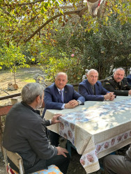 Vətən Müharibəsi şəhidi Kazımov Rantik Füzuli oğlunun ildönümü ilə əlaqədar ailəsi ziyarət olunub.