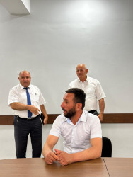 09.07.2025-ci il tarixdə Beyləqan Rayon İcra Hakimiyyətində növbəti vətəndaş qəbulu keçirilib.