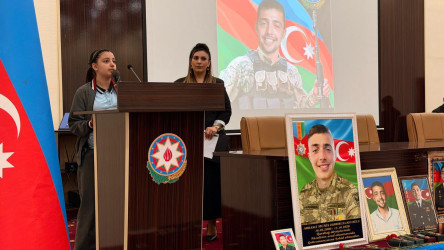 “Ordun varsa, yurdun var!” layihəsi çərçivəsində şəhid Abbaslı Munisin xatirəsinə həsr olunmuş tədbir keçirilib