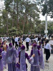 Beyləqanda ali təhsil müəssisələrinə qəbul imtahanında yüksək bal toplayan məzunlarla görüş keçirilib.