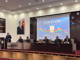 Beyləqanda Prokurorluq işçilərinin peşə bayramı günü qeyd olunub