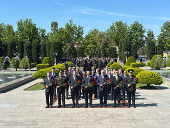 Beyləqanda Ümummilli Lider Heydər Əliyevin əziz xatirəsi dərin ehtiramla yad edilib