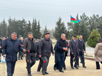 Beyləqanda Xocalı soyqırımının 34-cü ildönümü anılıb