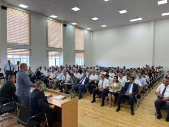 15.07.2025-ci il tarixdə Dünyamalılar kəndində növbəti səyyar qəbul-görüş keçirildi.