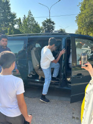 Şəhid övladları yay düşərgəsinə yola salınıb