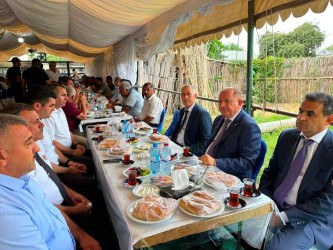Beyləqanda Qarabağ müharibəsi əlilinin ailəsinə başsağlığı verilib