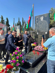 Vətən Müharibəsi şəhidi Siyahim Dəmirovun doğum günü münasibətilə məzarı ziyarət olunub