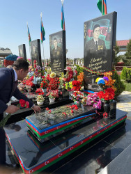 Şəhid Vəliyev Elnur Mirsiyab oğlunun doğum günü qeyd olundu.