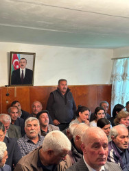 6 may 2025-ci il tarixdə Qəhrəmanlı qəsəbəsində səyyar qəbul keçirilib.