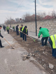 Beyləqan Rayon İcra Hakimiyyətinin təşkilatçılığı ilə rayon ərazisində ümumrayon iməcliyi davam etdirilir.