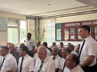 22.07.2025-ci il tarixdə Tatalılar kəndində səyyar qəbul-görüş keçirilib