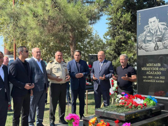 Şəhid Mirtalıb Ağazadənin xatirəsi ehtiramla yad edilib