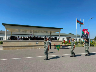 Beyləqanda “N” saylı hərbi hissənin yaradılmasının 34-cü ildönümü qeyd olunub