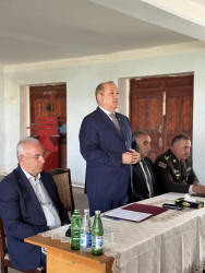 Beyləqan Rayon İcra Hakimiyyətinin başçısı Əziz Əzizov Örənqala qəsəbəsində səyyar görüş keçirib