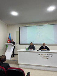 “Konstitusiya və Suverenlik İli” çərçivəsində Yeni Azərbaycan Partiyasının yaradılmasının 33-cü ildönümünə həsr olunmuş tədbir keçirildi.